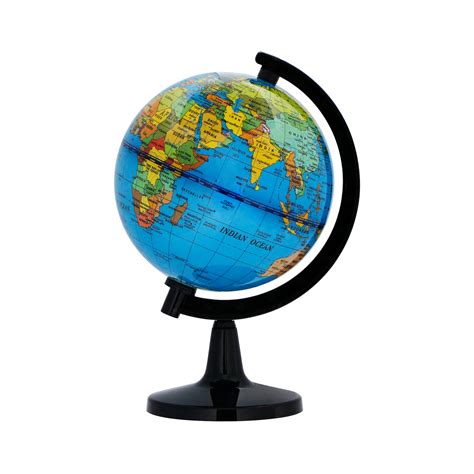 Buy Exerz 10cm World Globe Mini Globe Political Educational