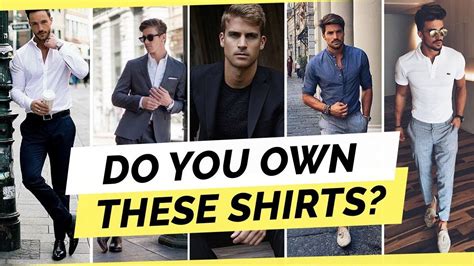 5 Shirts Every Man Needs Every Man Mens Shirts Mens Fashion