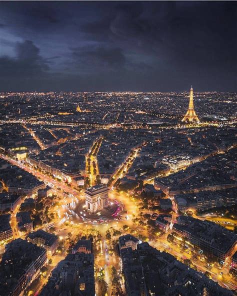 Paris By Night 📷 By Ssnnas Paris Viagens Destinos Viagens