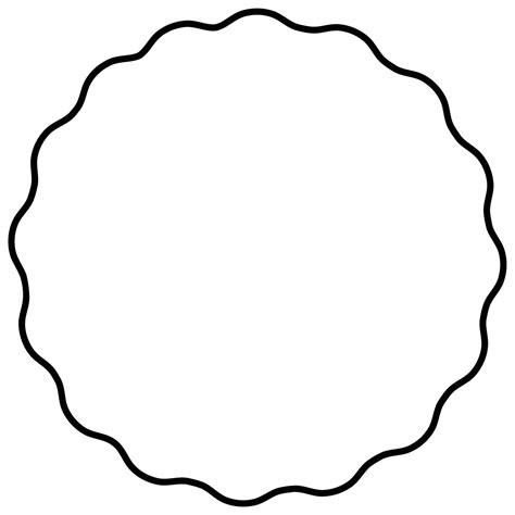 White Circle Black Shape Circle Png Download 11591159 Free