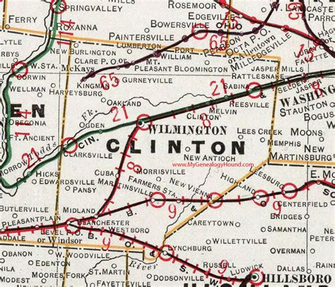 Pin On Historic Ohio County Maps