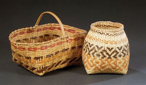 Cherokee Crafts Native American Cherokee Cane Baskets Tribal Baskets