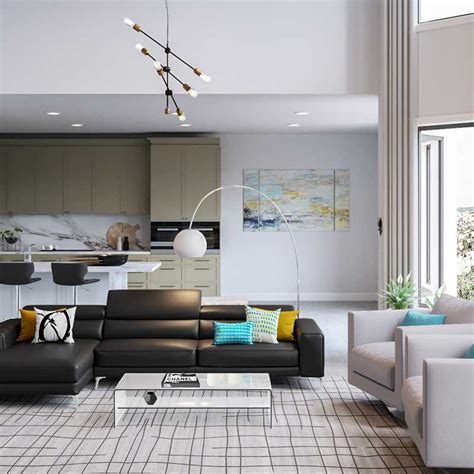 Contemporary Modern Living Room By Shauna Havenly