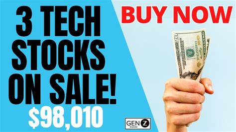 3 Tech Stocks On Sale Right Now Top Growth Stocks To Buy Now Youtube