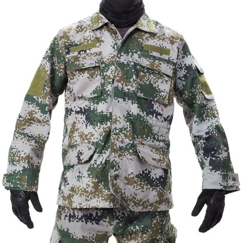 Jagun Tactical Airsoft Battle Dress Uniform Bdu Pla Type 07 Airsoft
