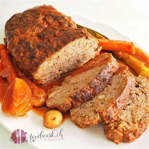 Traditioneller Hackbraten Food-Blog Schweiz