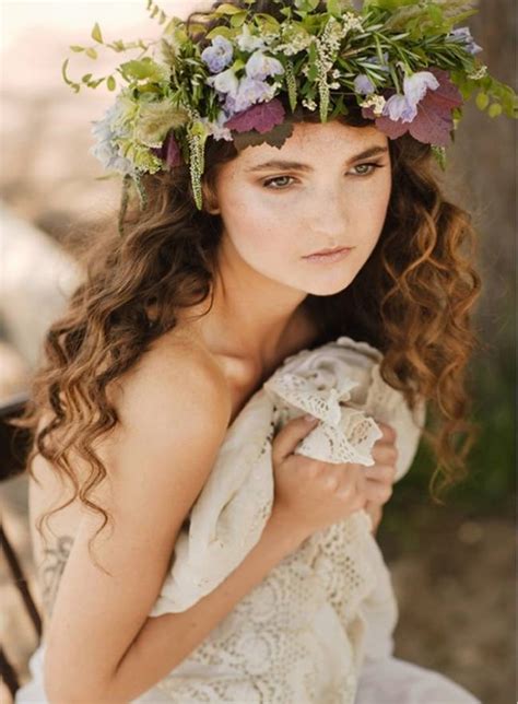 Petal Pretties 15 Flower Crowns For The Bohemian Bride