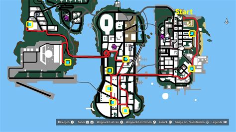 Gta 3 Espresso 2 Go Map With All 9 Coffee Stands And Walkthough
