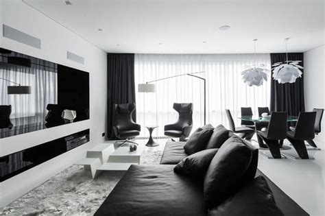 Black And White Interior Apartment Hypebeast