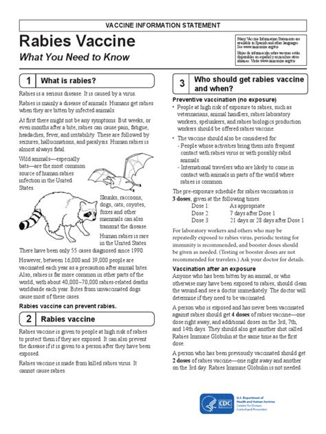 Rabies PDF | PDF | Rabia | Vacunas