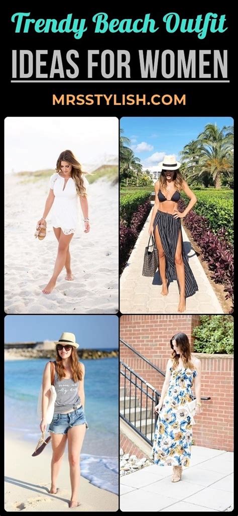 40 Trendy Beach Outfits For Women To Copy In 2020