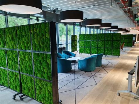 Covid Secure Offices Using Green Screens Office Landscapes