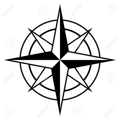 Black and white logos are sophisticated and timeless. Compass Clipart | Free download on ClipArtMag
