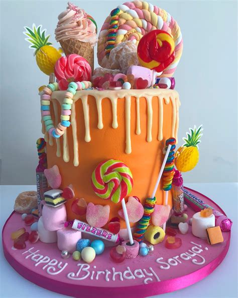 Sweetie Sweets Candy Drip Birthday Cake Etoile Bakery