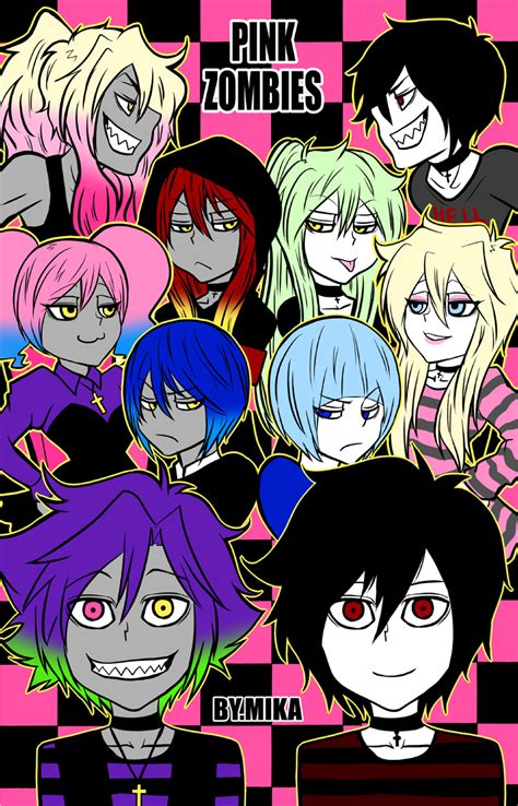 Pink Zombies By Mika On Tapastic Anime Zombie Mika