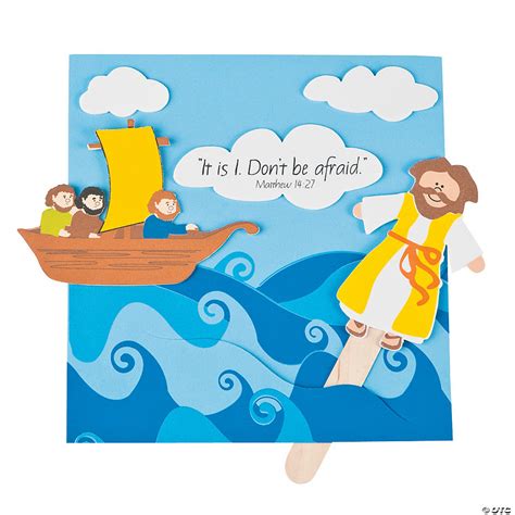 Jesus Walks On Water Craft Kit Makes 12