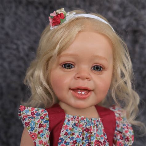 เด็ก Paradise Toy Store NPK ตุ๊กตายางซิลิโคนแบบเต็มตัว,ขนาด55ซม. ตุ๊กตา