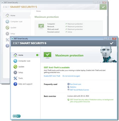 Kb3206 Whats New In Eset Smart Security 6 And Eset Nod32 Antivirus 6