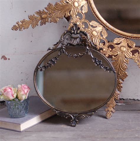 Antique Style Small Decorative Mirror By Made With Love Designs Ltd