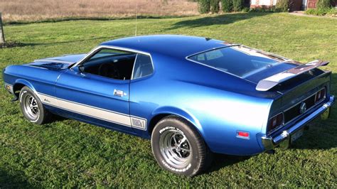 1973 Ford Mustang Mach 1 Fastback T115 Houston 2016