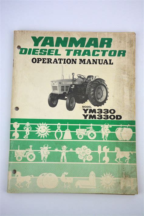 Yanmar Ym276 Ym276d Tractor Workshop Service Repair Manual Diesel