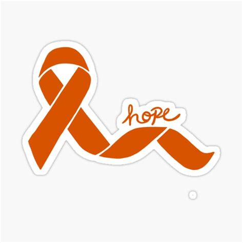 Leukemia And Kidney Cancer Ribbon Sticker For Sale By Katiehisting