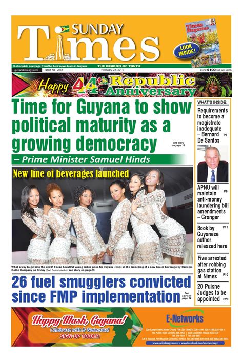 Guyana Times Daily 23rd Feb 2014 By Gytimes Issuu