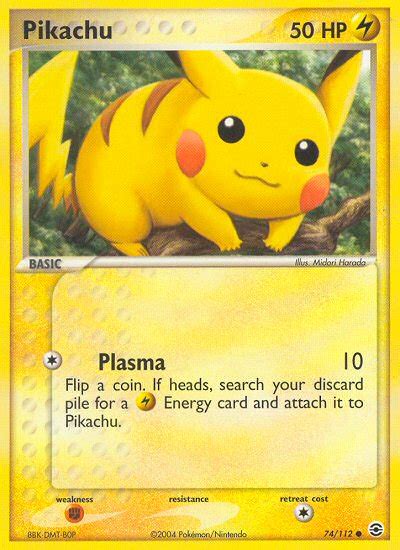 While we enjoy memes and joke posts as much as anyone, this is not the place for them. Pikachu FireRed & LeafGreen Card Price How much it's worth ...