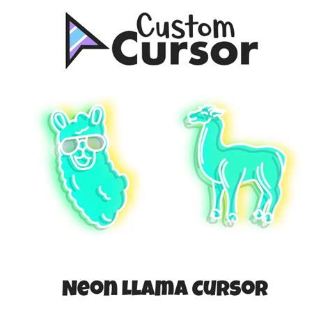 Neon Llama Cursor Custom Cursor