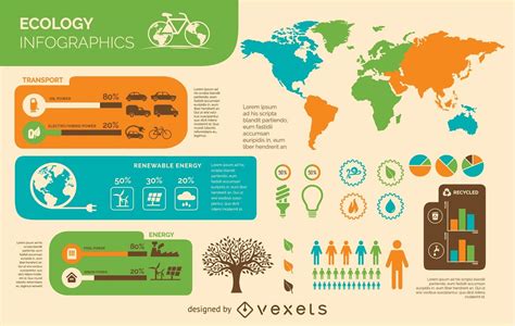 Descarga Vector De Ecología Medio Ambiente Infografía