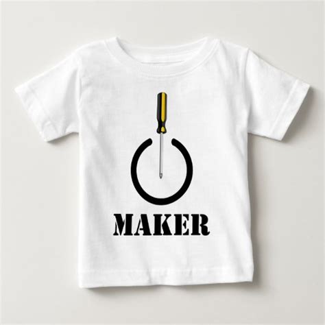 Maker Logo Tshirt | Zazzle