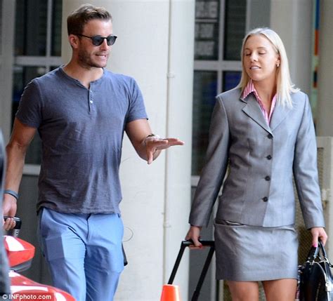 luke jacobz arrives in melbourne for australian grand prix with female pal daily mail online