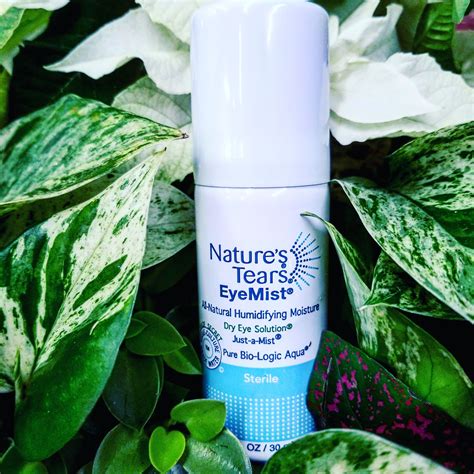 Great product to nourish and moisturize ares under the eyes with excellent ingredients! Nature's Tears EyeMist is our All-natural patented dry eye ...