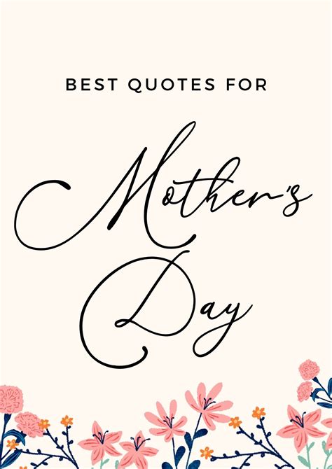 12 Best Mothers Day Quotes That Let Mom Know She S Special Happy Mothers Day Wishes Happy