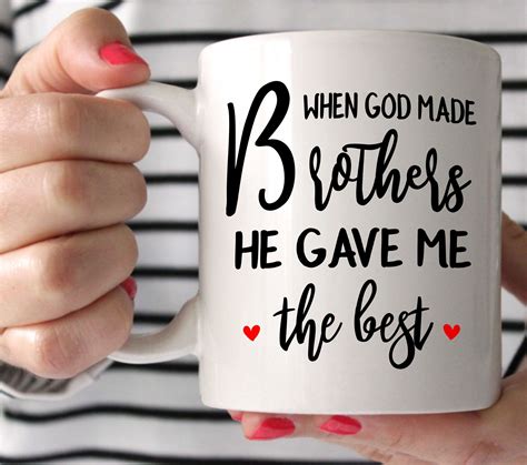 Sister in law necklace birthday gift sister gift hand. Best Brother Mug,Brother Gift,Brother Wedding Gift,Gift ...