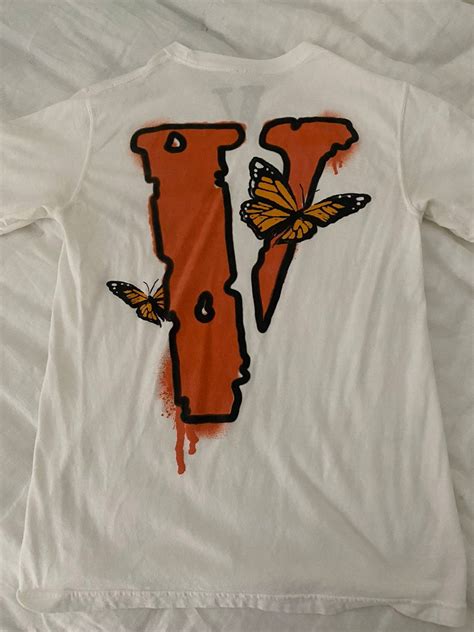 Vlone Vlone X Juice Wrld 999 Butterfly Legends Never Die T Shirt Grailed