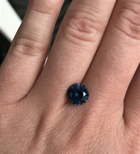 Blue Montana Sapphire Round 328 Carats Americut Gems