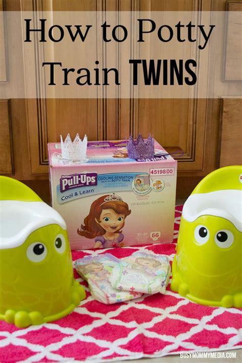 How To Potty Train Twins