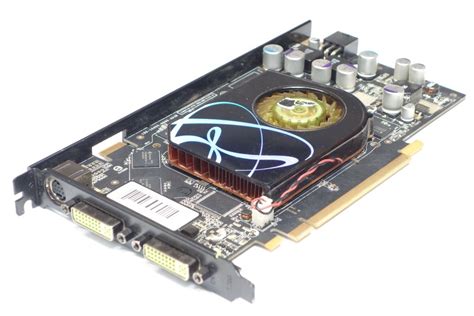 Xfx Nvidia Geforce 7900 Gt Graphics Card 256mb Ddr3 Pcie Dual Dvi