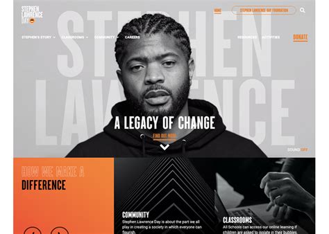 Baroness doreen lawrence marked stephen lawrence day 2021 by telling thousands of primary and secondary pupils not all of them would know her teenage son's name or his story. Stephen Lawrence Day - Awwwards Nominee