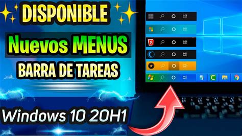 😍nuevas Barras De Tarea Y Menus En Windows 10 20h1 Ya Disponibles