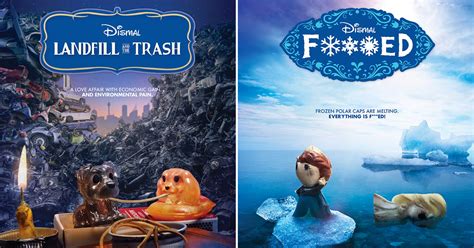 Parody Disney Posters Highlight The Environmental Damage Of Plastic Toys