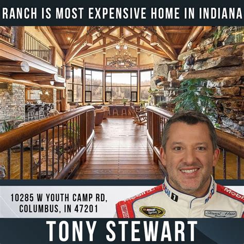 Celebrityrealestate Nascar Champ Tony Stewarts 30m Ranch Is Most