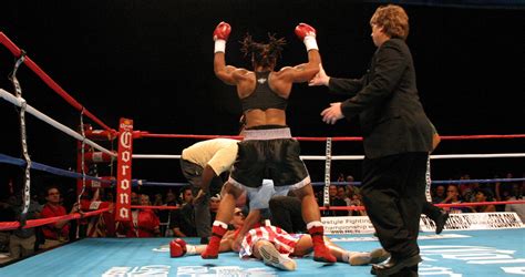The Greatest Knockout In Womens Boxing History Wolfe Vs Ward FIGHT SPORTS