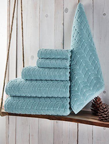 Bagno Milano 100 Turkish Cotton Jacquard Luxury Towel Set Quick Dry
