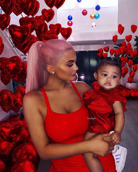 Carnival rides, an enchanted winter forest, and a stormi merch store, anyone? KYLIE™ on Instagram: "the way she looks at Stormi is so ...