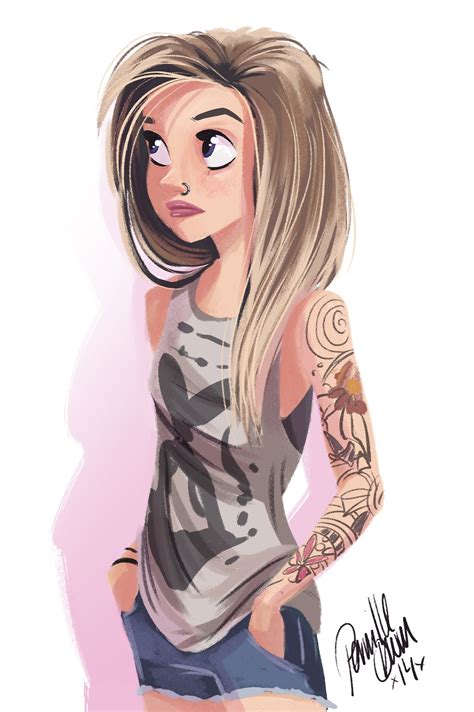 By Pernille Photo Female Character Design Character Design References Character Drawing