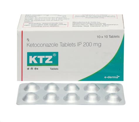 Ketoconazole Tablets At Best Price In Mumbai Maharashtra Ederma
