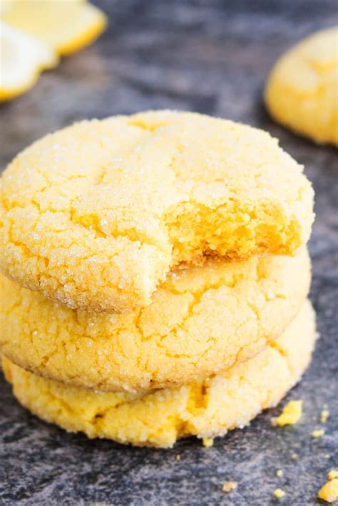 Easy Lemon Cookies Soft Chewy CakeWhiz