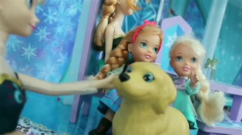 Elsa And Anna Adopt A Dog Inspired By Come Play With Me New Episodes